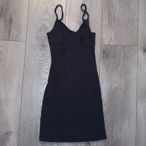 black body con dress